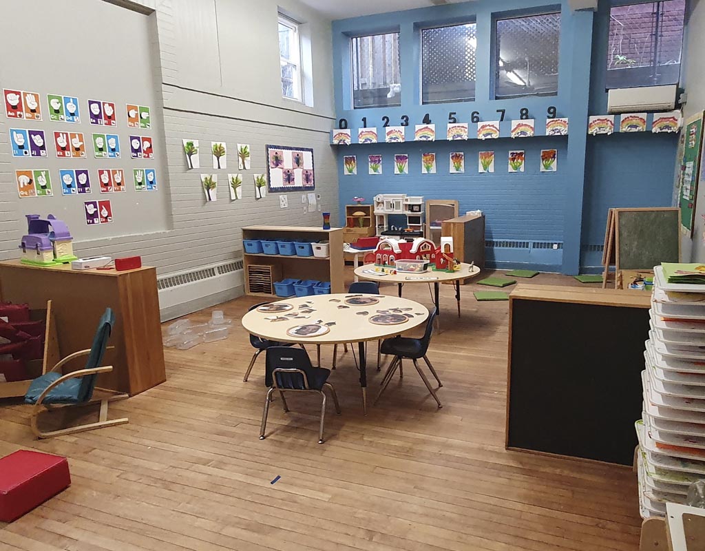 Windermere Kids indoor classroom