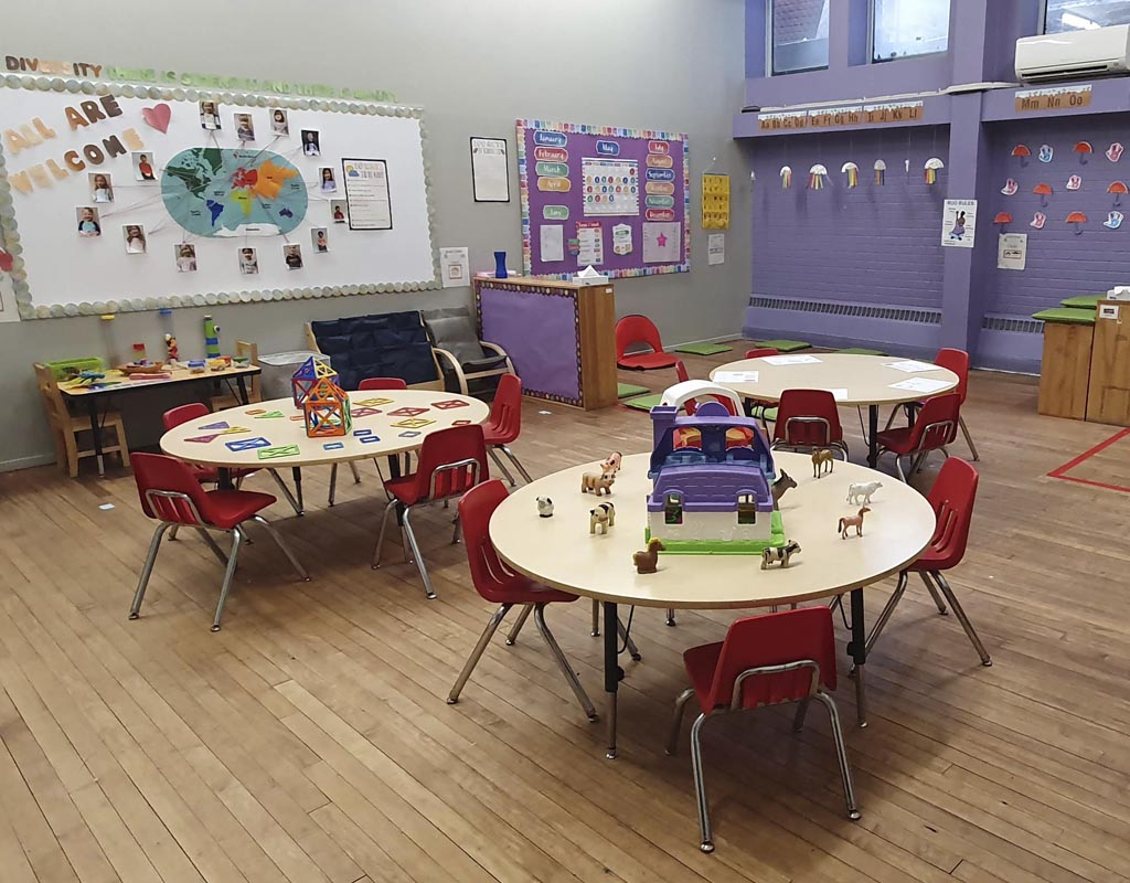Windermere Kids indoor classroom